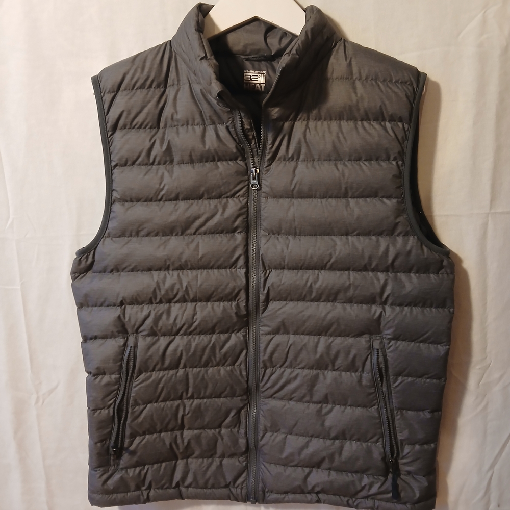 Weatherproof 32 COOL DOWN Men's Gray Puffer Vest SZ.S